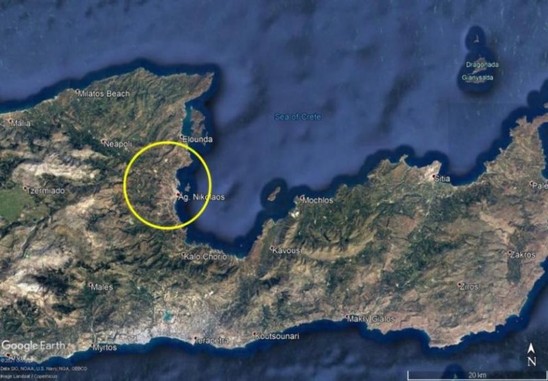 Agios Nikolaos Kreta, Agios Nikolaos: Baugrundstück in Xerokampos zu verkaufen Grundstück kaufen